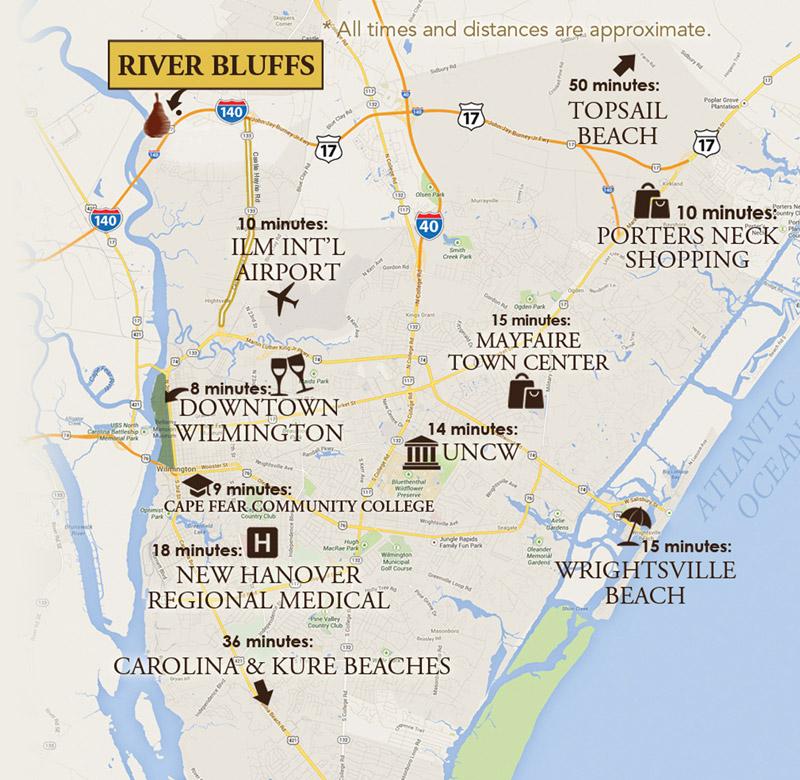 The Cape Fear Area | River Bluffs Living