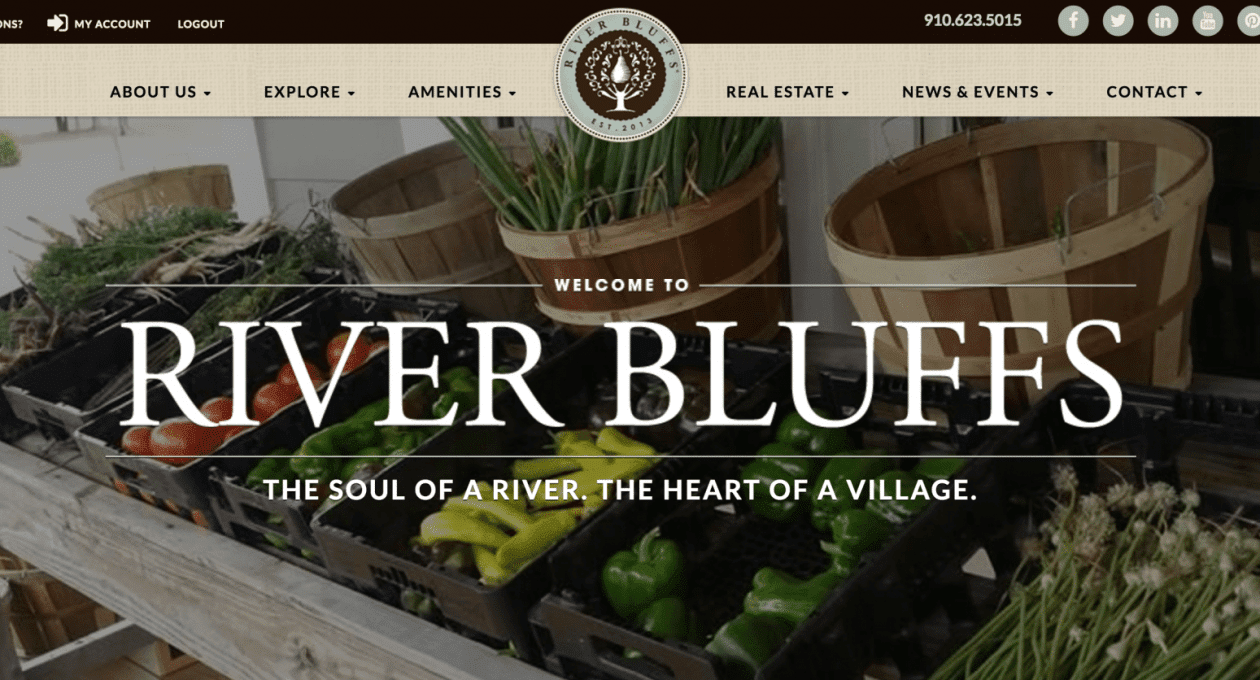 Dynamic and Engaging: River Bluffs Reveals Brand-New Website